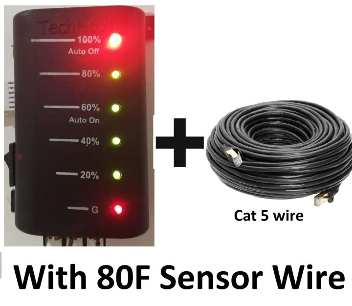 Water Pump Auto ON/OFF Controller + Water Level Indicator / 2 In one Controller  / Water Pump Automatic Device /  Tank Water Level Controller / Motor Auto OFF Switch / Automatic Device / Water Level Sensor / Tank water Indicator / Pump Controller