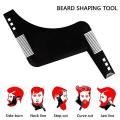 Men darhi Ka Khat Beard Shaper Beard Comb Shaping Tool Goatee Styling Template Combs Transparent for Hair Trim Beards. 