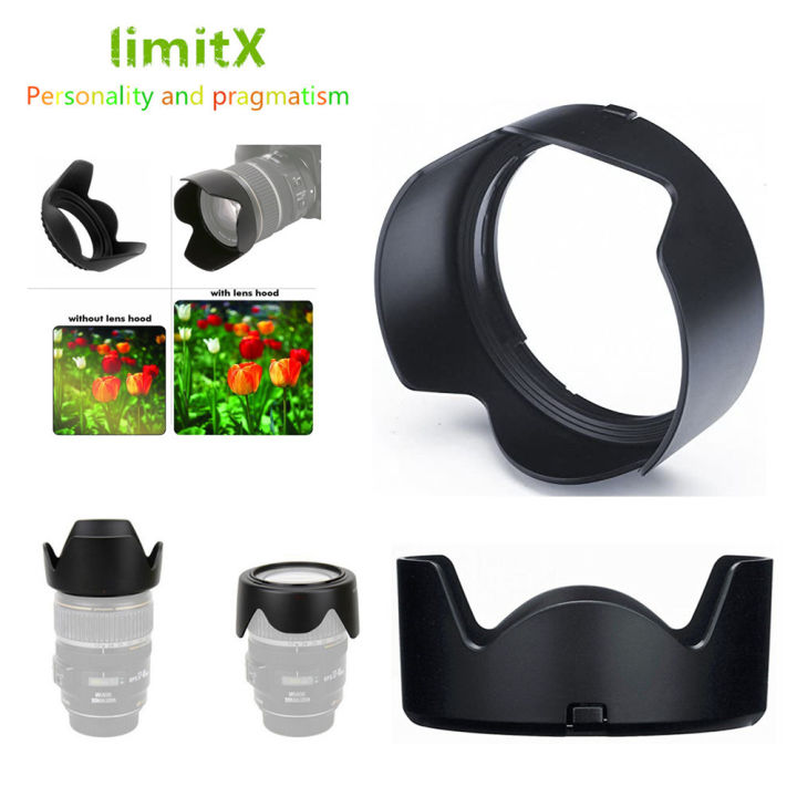 EW73D Reversible Lens Hood for Canon RF 24-105mm f/4-7.1 IS STM Lens on EOS R Ra RP R3 R5 R5C R6 II R7 R8 R10 R50 R100 Camera
