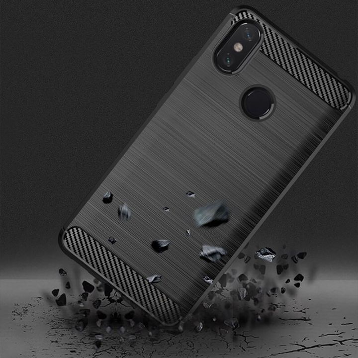 Case For Mi Max3 Case Xiaomi MiMax 3 Cases Silicone TPU Bumper Shockproof Carbon Cover for xiaomi Mi Max 3 Capa Coque