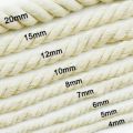 cotton rope heavy duty for multi purposes white rope  in defrent length. 
