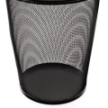 Dustbin wire mesh black. 