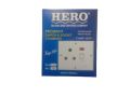 HERO ELECTRIC President Switch &Socket Combined 15 AMP 250V Concealed, Neon Bulb P-410. 