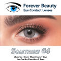 Solitaire #4 COSMETIC COLORED CONTACT LENSES Eye Contact Lenses Forever Beauty / Disposable Lenses / Lense, Eye Lense / Color Lense / Eye Lenses For Girls Women Men. 