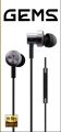  Gems original new type 3.5 Universal jack dual dynamic Driver In-Ear Earphones Hi-Res earphones with High Resolution, Heavy Bass & Crystal-Clear Vocal, Passive Noise Cancellation, Magnetic Earbuds with tangle free cable Driven Sound, MEMS Mic.. 