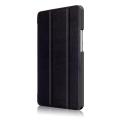 For Huawei Mediapad M3 Lite 8.0 inch Tri-fold Stand Leather Case - Black. 