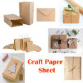 Thick Craft Paper Sheet - (36 x 56 INCH) - 130 GSM. 