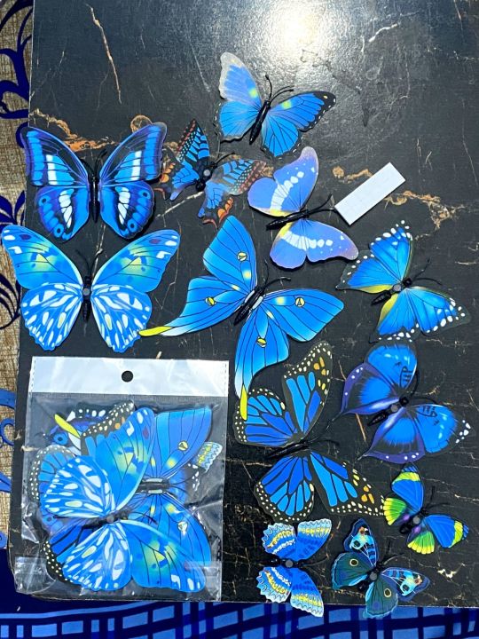 New%20High%20Quality%20Imported%2012pcs/Packet%20Colorful%20Butterfly%20Wall%20stickers%20Fridge%20Magnets%203D%20Butterfly%20Decals%20Design%20Art%20Stickers%20Room%20Magnetic%20Home%20Decor%20DIY%20Wall%20Decoration%20-%20Image%206