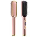 2 in 1 Electric Hair Straightener Curler Heating Styling Comb Straightening Brush - Multicolors. 
