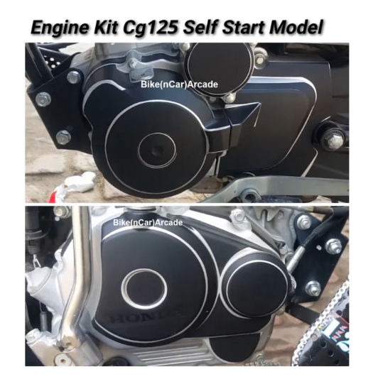 Start Engine Sticker SELF START Engine Sticker for Honda 125cc Motorcycle Customzied | Daraz.pk