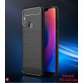 Xiaomi Mi A2 Lite Carbon Fiber Brush Mark Antishock Drop Resistance Silicon Tpu Case Back Cover. 