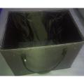 CUSTOMIZE Foldable Storage Cubes Organizer Basket Bin Storage Boxes Storage Container with Handles for Travel Moving Toy Storage Box Rubber-coated waterproof material for durability Wooden flap for smooth, easy opening and closing Spacious design with lar. 