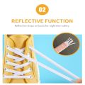 New Lock Clip Shoelaces Shoe Accessories Durable Elastic Shoe Laces Save Time Metal Shoe String Buckle Sneaker. 