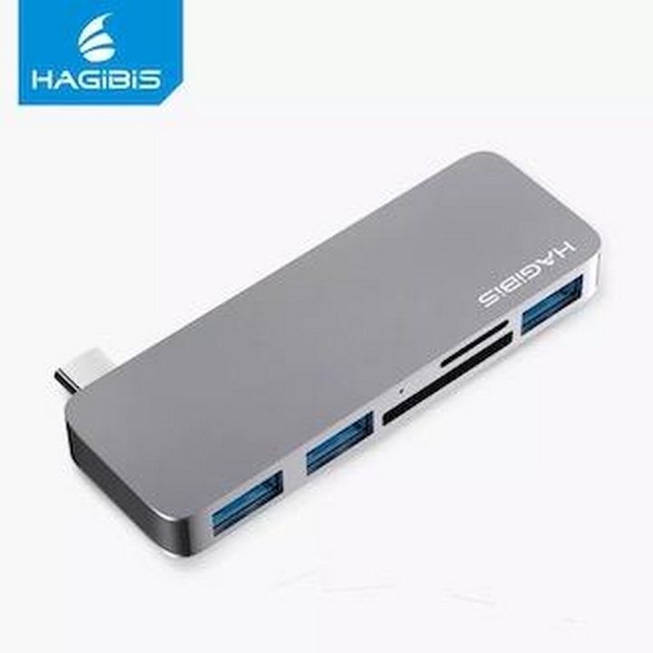 Hagibis ( Manufacturer for Xiaomi Mi ) USB C Hub 5 in 1 Type C to SD/TF Card Reader USB 3.1 HUB Adapter high speed for MBook Air Pro Huawei Xiaomi Samsung
