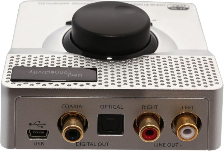 Syba USB 24 Bit 96 KHz DAC Digital to Analog Headphone Amplifier 2 Stage EQ Digital/Coaxial Output and RCA Output (SD-DAC63118) ORIGINAL UK LOT