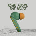 Faster Roar Bluetooth Earbuds- Ear Buds 36Hrs Playback Wireless 5.3V Bluetooth Earbuds 10mm Drivers with Big Bass- ANC Bluetooth Earphones Low Latency IPX4 Water Resistant Type-C Fast Charging. 