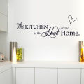 English Letters Kitchen Love Vinyl Wall Sticker on The Wall Decals Art Words Kitchen Background Decoration Stickers Home Decor. 
