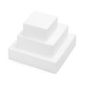 3Pcs Kitchen Supplies Bakeware Styrofoam Cake Dummy Foam Cake Mould Practice Model Baking Mold. 