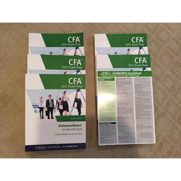 Kaplan Schweser CFA Level 1 Notes 2022