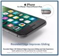 6D Gorilla for iPhone 7 PLUS / iPhone 8 PLUS Tempered Glass Screen Protector Edge to Edge - Black. 