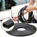 5 Meters Universal Car Door Edge Guard Scratch Strip Protector Rubber Sealing Trim Molding Car Styling For All Cars-Black. 