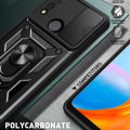 Lereach For TCL 30 XE 5G Mobile Phone Case Camera Thick Armor TPU+PC Hard Ring Car Ring Bracket Shockproof Back Cover. 