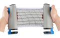 Retractable Table Tennis Net Portable Ping Pong Post Net Rack for Any Table Tennis Table Ping Pong Net. 