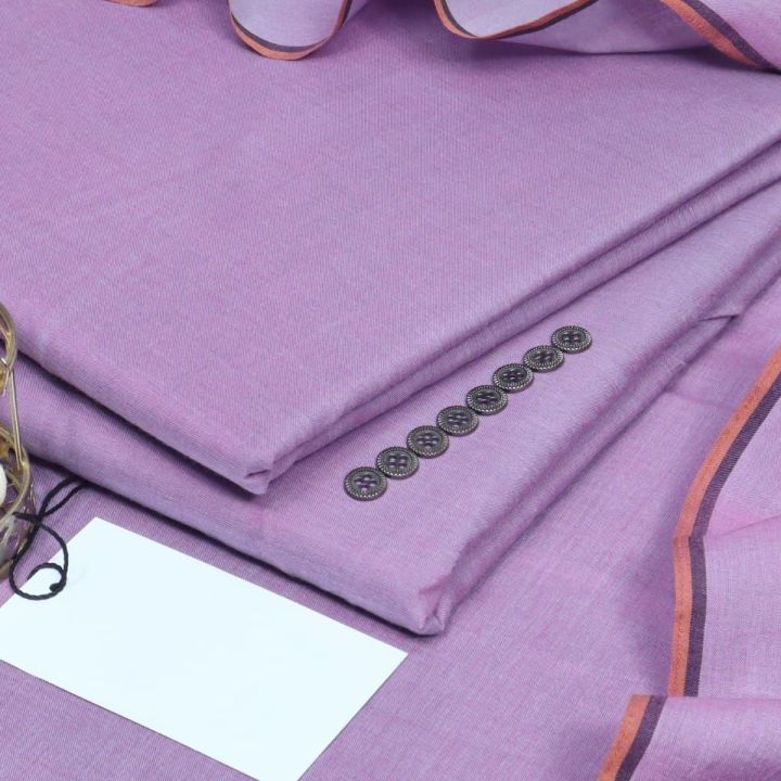 Summer Lawn Khaddar Shalwar Kameez Cloth Light Purple