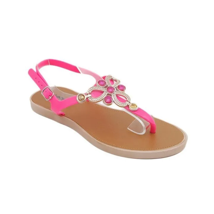 Maya%20Traders%20Pink%20Imported%20Italian%20Design%20Fancy%20Women's%20Stylish%20Flat%20Sandals%20-%20Comfortable%20Party%20&%20Casual%20Wear%20-%20S3%20-%20Image%202