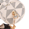 Leather Bucket Lipstick Bag Keychain Storage Bag Pendant Accessories Gifts. 