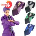 Vist Fox Kira-Yoshikage Adults Tie Simulated JoJos Bizarre Adventure Theme Tie. 