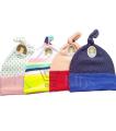 Pack Of 4 - Cotton Baby Caps. 
