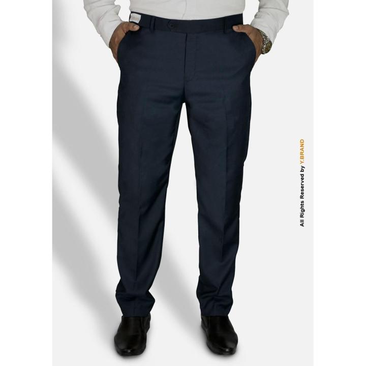 YBRAND-Midnight%20Navy%20Slim%20Fit%20Dress%20Trousers%20For%20Men-DP-1024%20-%20Image%202