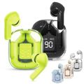 Air31 Earbuds Wireless Crystal Transparent Bluetooth 5.3 Air 31 Ear buds Wireless Headset Transparent Charging Case Heavy Bass Stereo Earphones Noise Reduction Sports Headset with Microphone Waterproof Headphone LED Digital Display airpods. 