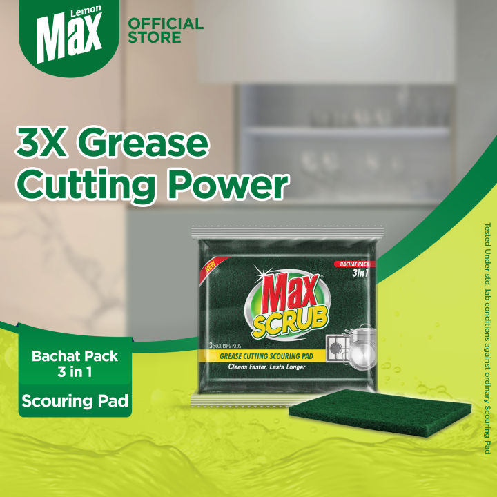 MaxScrub Scouring Pad - 3 in 1 Bachat Pack