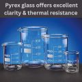 50ml Borosilicate Glass Beaker Graduated, Chemical-Resistant & Heat-Resistant Lab Glassware. 