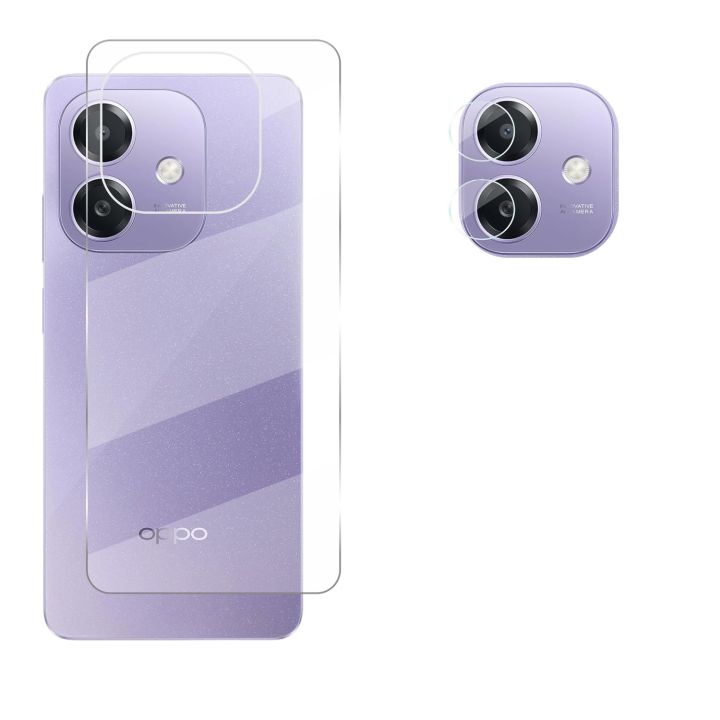 Oppo A3X 9H Flexible Camera Lens Protector Transparent, Shockproof, Anti-Scratch for Multiple Smartphone Models