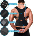 Posture Corrector Back Waist Support Shoulder Lumbar Brace Support Spine Corset Scoliosis Belt Clavicle Support Stop Slouching and Hunching Medical Grade Adjustable Back Trainer Shoulder Relief Therapy Support Poor Posture Correction Strap Belt Men Women. 