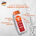 Creme 21 Germany Glycerin Oil 99.5% Pure Glycerin  with Pro Vitamin B5 & Vitamin E Almond oil all Skin Types 100ml / 200ml. 