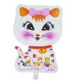 CAT THEME FOIL BALLOONS JUNGLE THEME FOIL BALLOON ( 22 INCH ). 