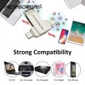 2 in 1 OTG Type C to Lightning Flash Pen Drive Usb 3.0 32GB 64GB 128GB 256G 512G Memory Stick usb C flash disk type-C Pendrive. 