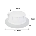 Wc Hole Cover Squat Toilet Odor Deodorant Blocker Stop Insect Rat Entrance. 