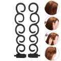 2Pcs/set Hook Hair Tool Hair Twist Hook Styling DIY tool Accessories. 