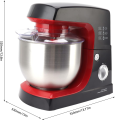 Dough Maker / Stand Mixer / Cream Mixer / Atta Gunday Wali Machine / Roti Maker, Multifunction Chef household commercial small mixing and kneading machine fully automatic fresh milk machine, 1000W. 
