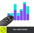 R400 Wireless Presenter - RF Remote Control Laser Pointer USB PPT Power Point Presentation Slide Changer. 