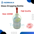 Dropper bottle with pipette Clear glass, 100 ml and 60ml | Dropping Bottle 100ml and 60ml | Clear Glass Dropper Bottles for Essential Oils, Perfumes & Lab Chemicals| Branded Normax. 