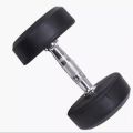 Single Dumbbell Rubber Dumbbell Fitness Home Gym Home Exercise Dumbbell 4 KG. 