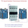 2024 4ch 3.3V 5V 12V 24V Digital Logic Level Converter Module Optical Isolation GPIO Module for Arduino Pi Pico ESP82 NodeMCU ESP8266 Myhappinessisyou. 