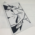 Cartoon Vegeta Dragon Ball Decal Indoor Air Conditioner Self Adhesive Sticker. 