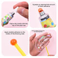 4PCS Classic Props Magic Bubble Glue Toy Blowing Colorful Bubble Ball Plastic Balloon Won't Burst Safe For Kids Boys Girls Gift. 